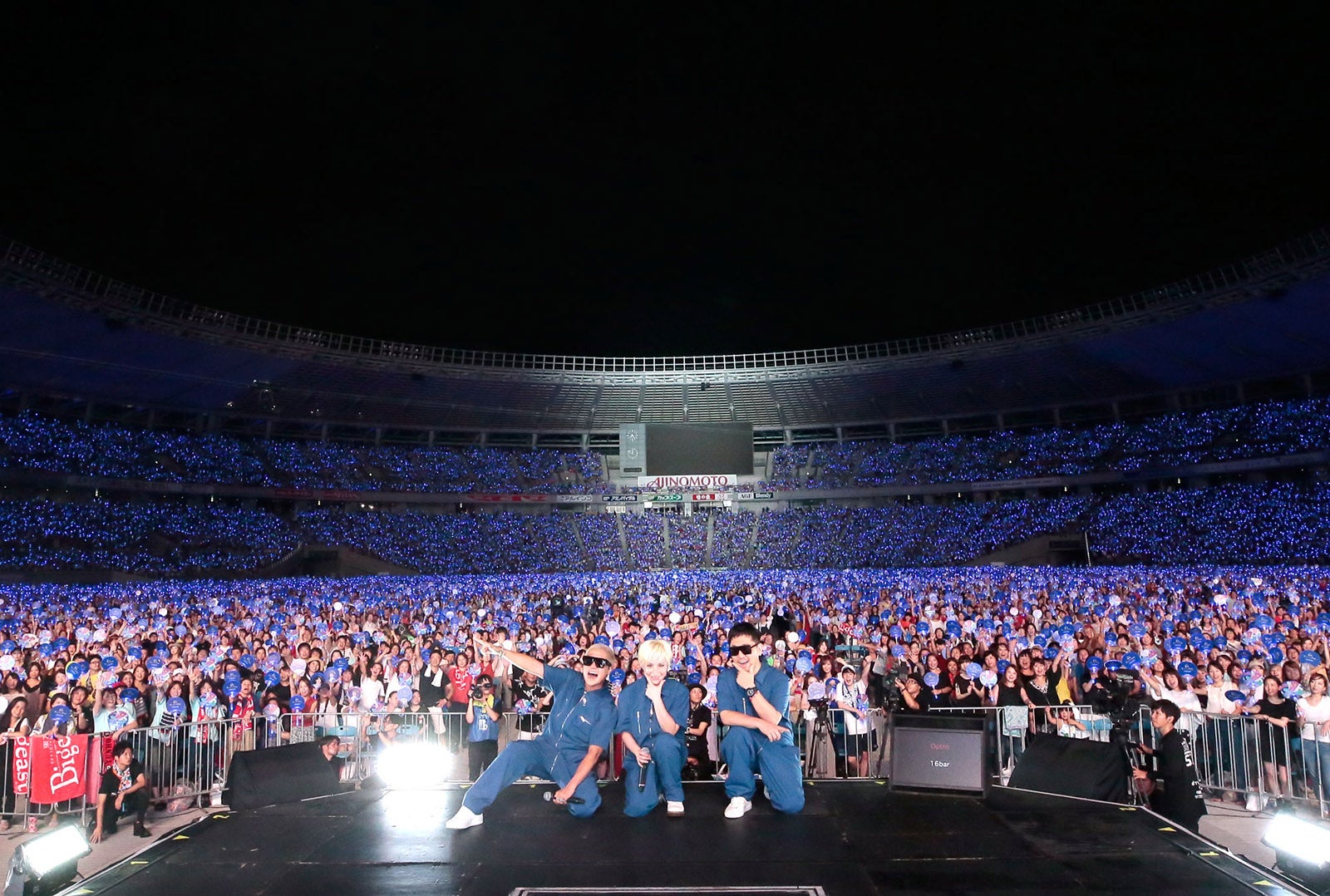 25日に出演したm-flo（写真提供：avex）  