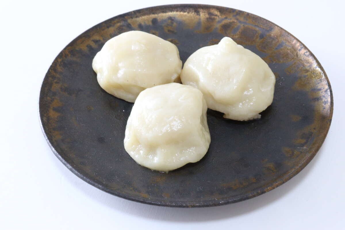 浅型ザル　セリア　蒸し餃子