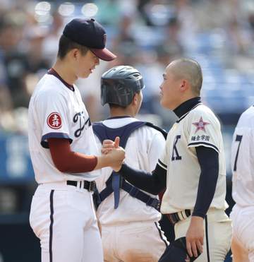 神奈川大会 桐光学園が8年ぶり決勝へ プロ注目・林は三回途中に降板も 横浜戦へ「春は悔しい一戦だった。甲子園に連れて行きます」