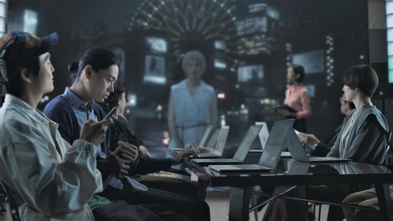 岡山天音、菅田将暉、長澤まさみ （C）2022「百花」製作委員会