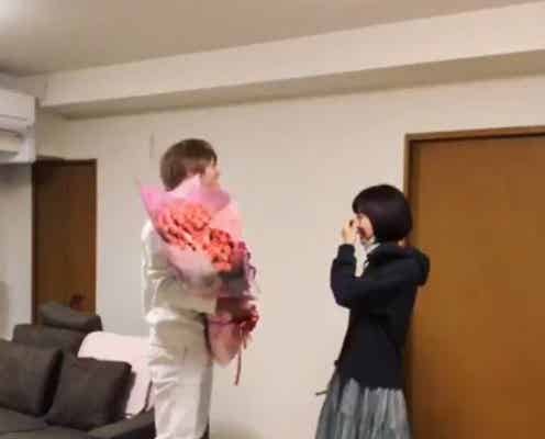 山崎夕貴アナ、おばたのお兄さんの結婚1周年サプライズに涙「超ほっこり」「もらい泣きしそう」の声