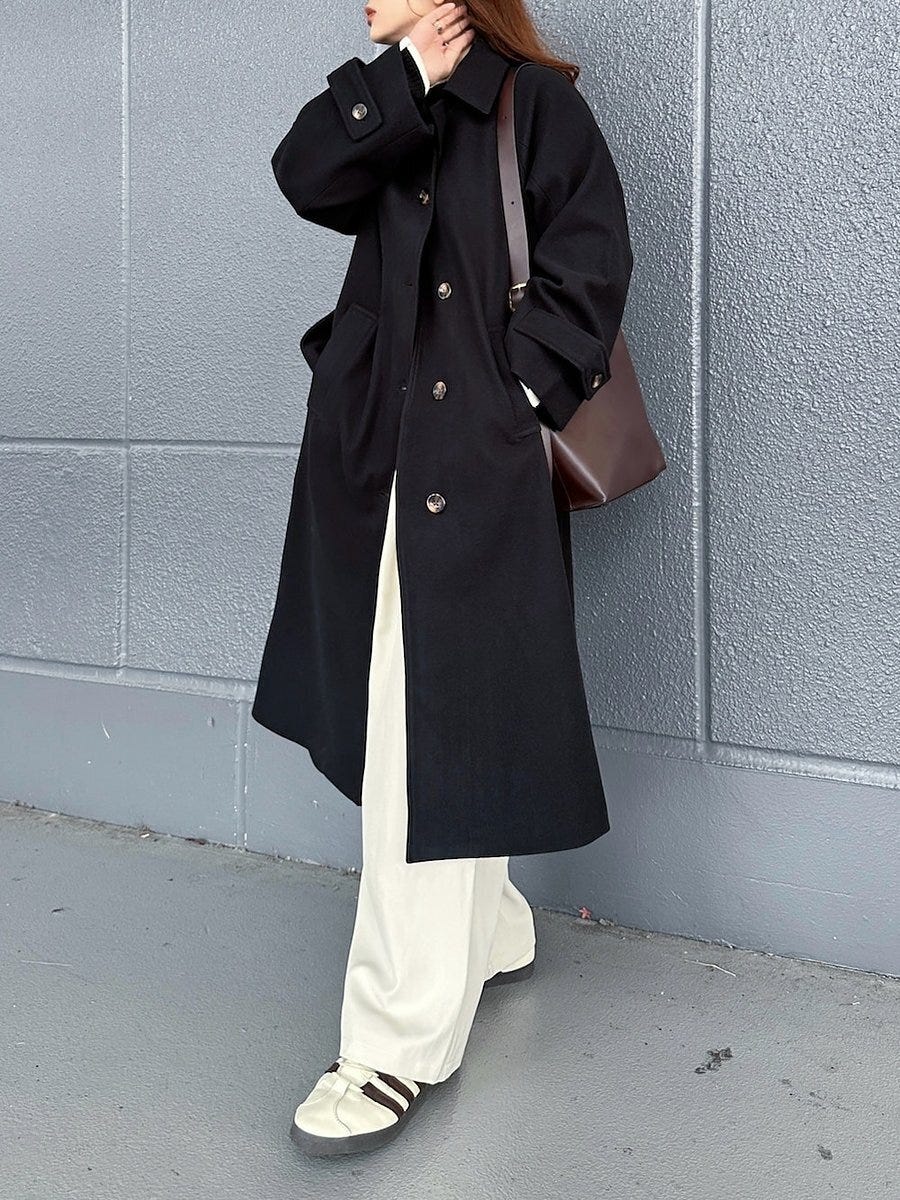 白ワイドパンツコーデ1