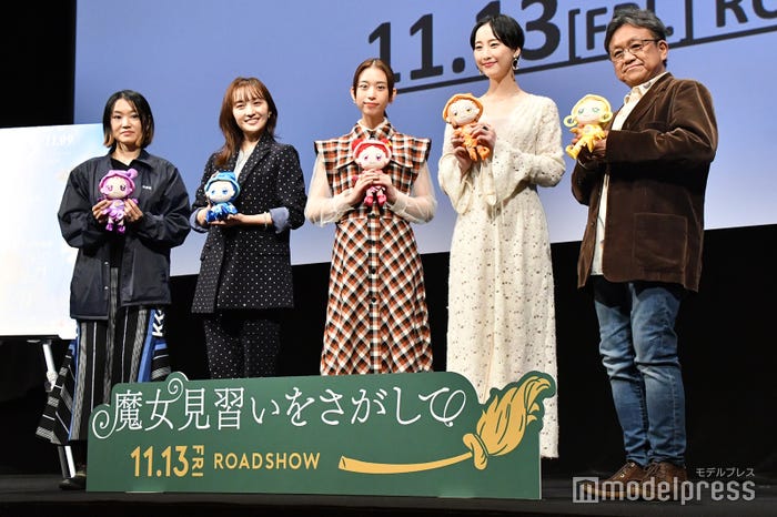 鎌谷悠監督、百田夏菜子、森川葵、松井玲奈、佐藤順一監督 (C)モデルプレス