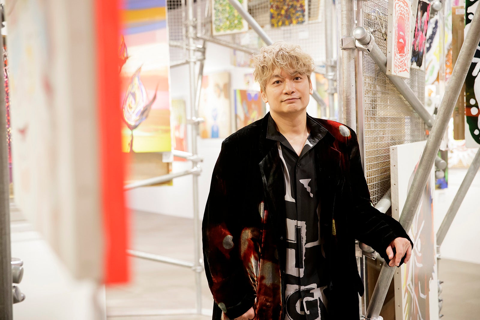 香取慎吾、3年ぶり個展「WHO AM I-SHINGO KATORI ART JAPAN TOUR-」大阪で開幕 完全新作も展示