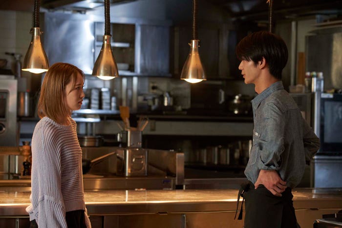 工藤遥、吉澤要人「around1/4(アラウンドクォーター)」第8話より(C)ABCテレビ・テレビ朝日