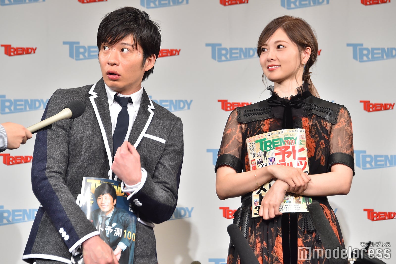 田中圭、白石麻衣 （C）モデルプレス