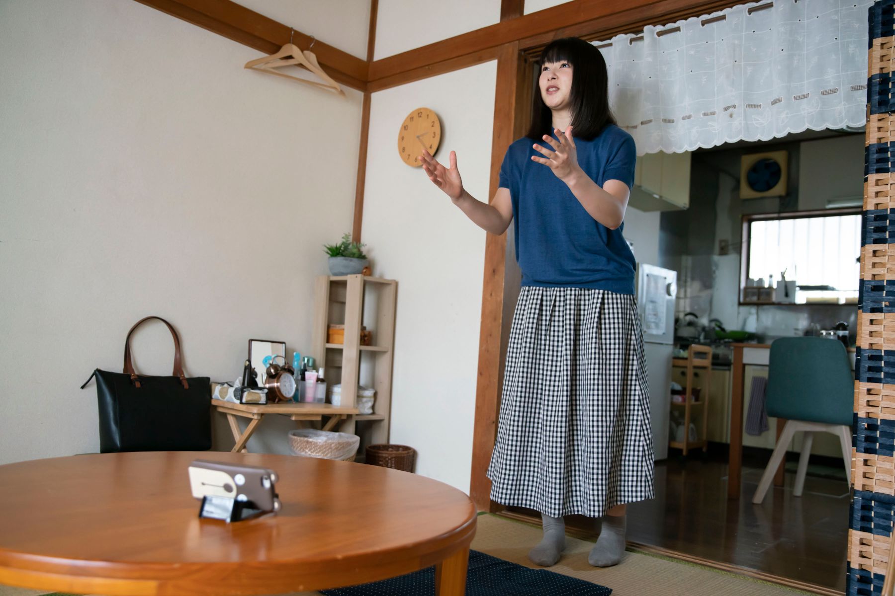  桜井日奈子「ふろがーる！」第3話より（C）片山ユキヲ・小学館／「ふろがーる！」製作委員会