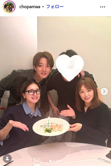 みちょぱ母Instagramより