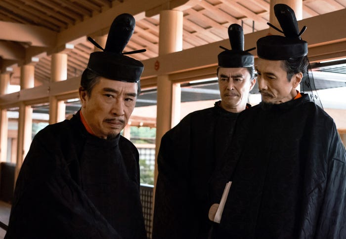 段田安則ら「光る君へ」第4話より(C)NHK