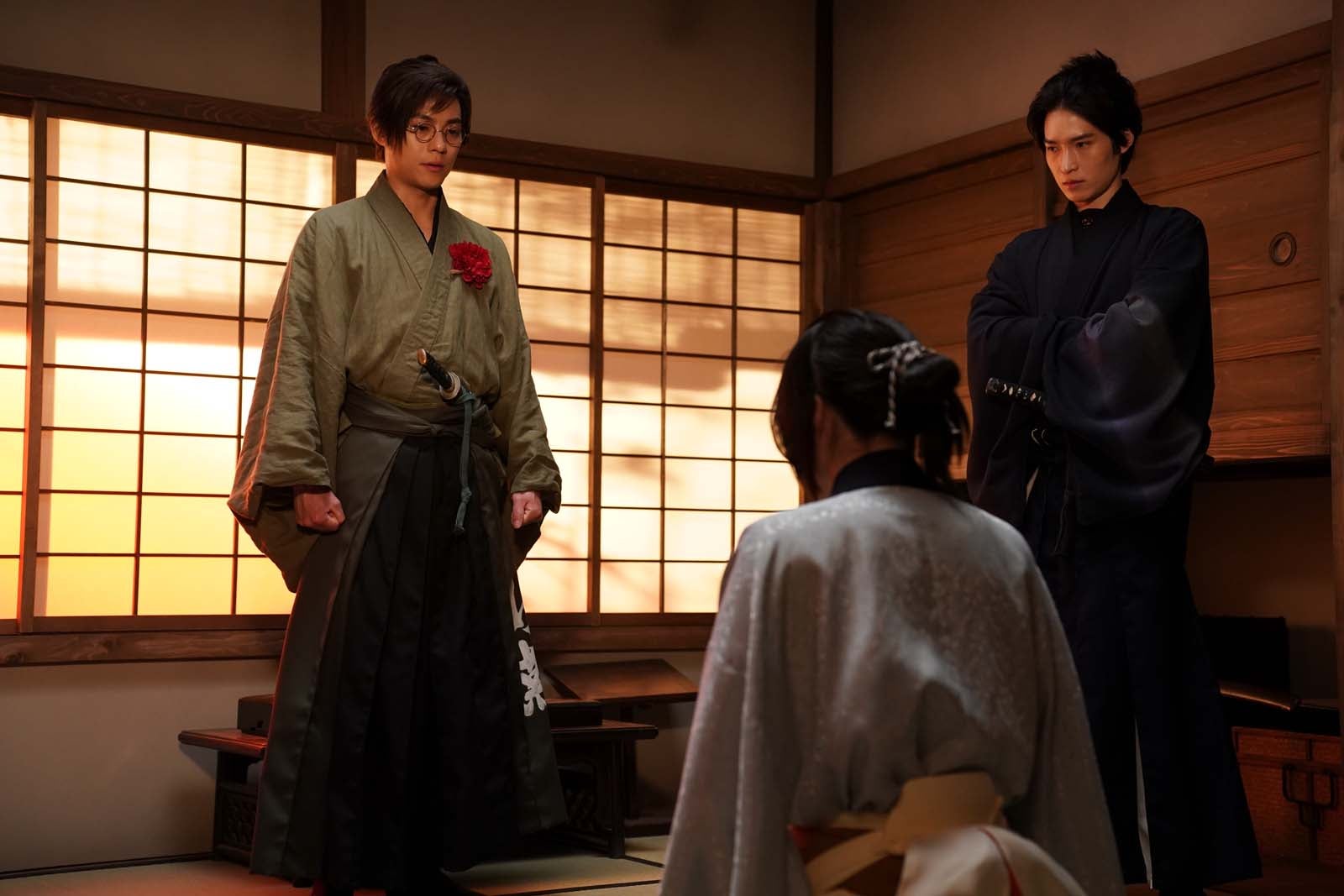 永田崇人、阪本奨悟「君とゆきて咲く～新選組青春録～」第8話より（C）テレビ朝日