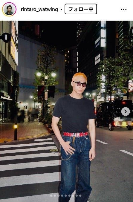 八村倫太郎 Instagramより