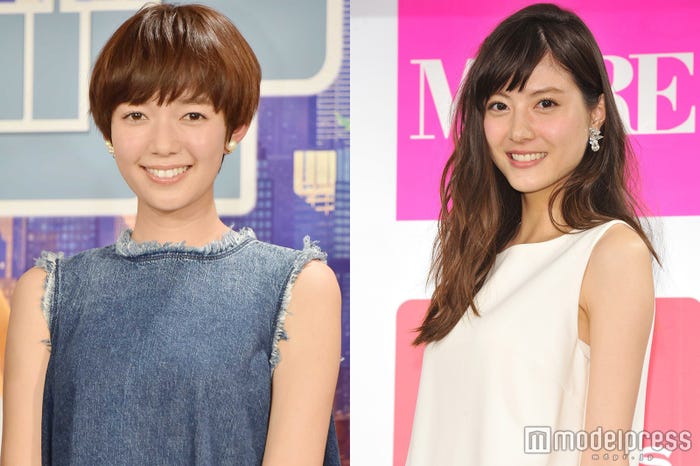 佐藤栞里(左)、“新婚”佐藤ありさをサプライズ祝福(C)モデルプレス