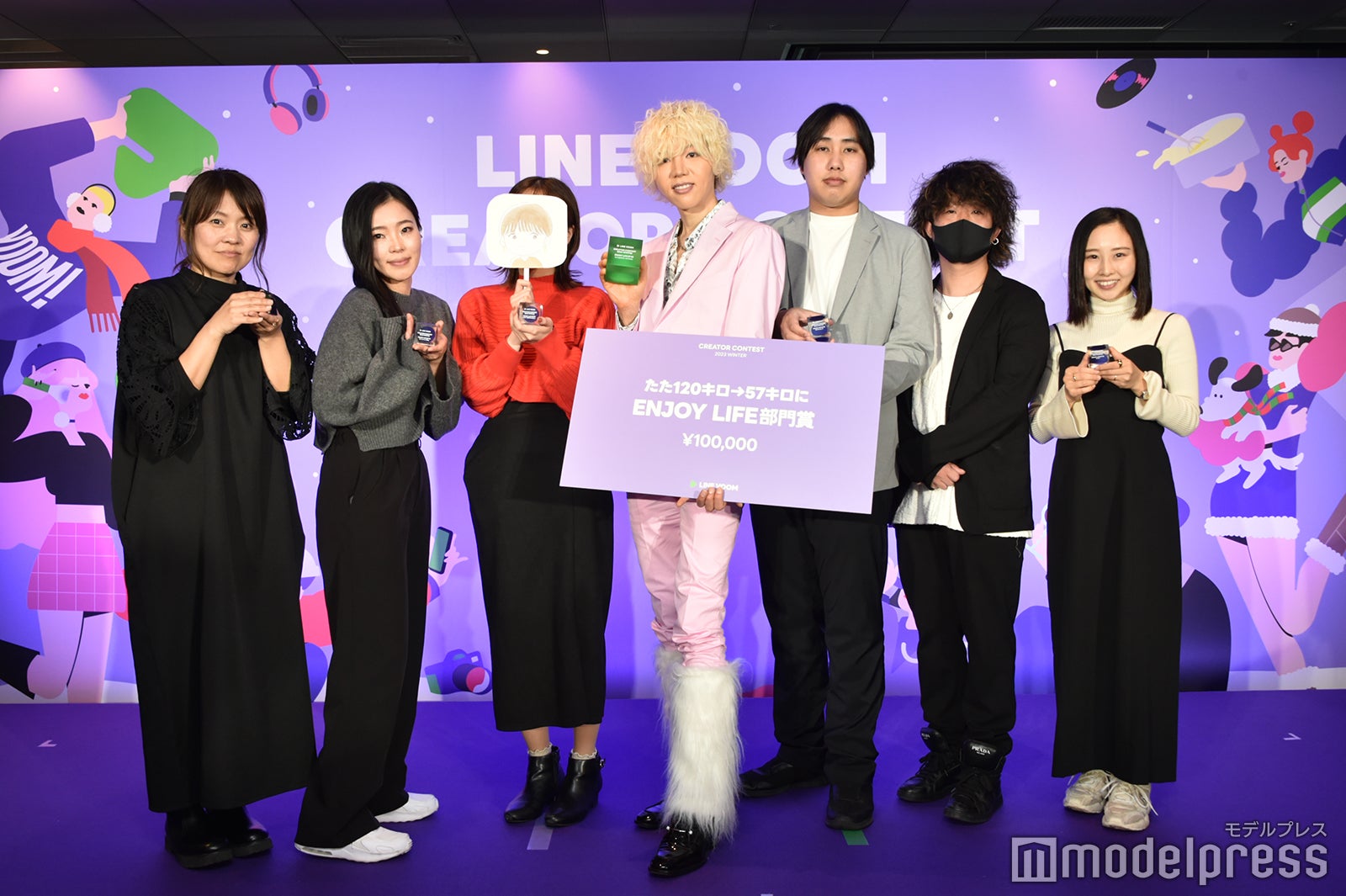 「Enjoy Life 部門」入賞者（C）モデルプレス
