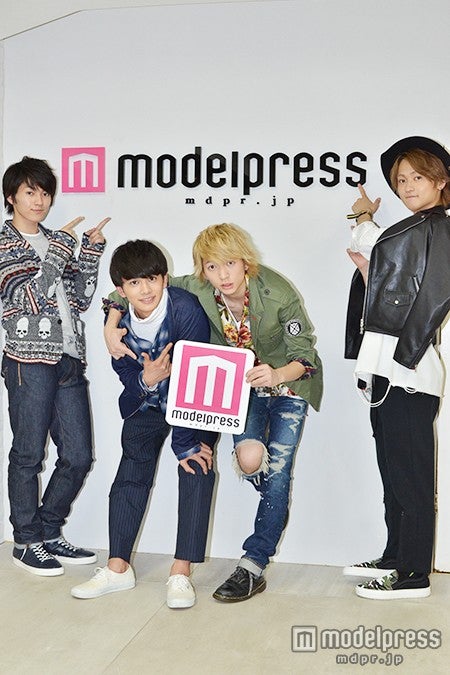 「DISH//」（左から）MASAKI、TAKUMI、RYUJI、To-i