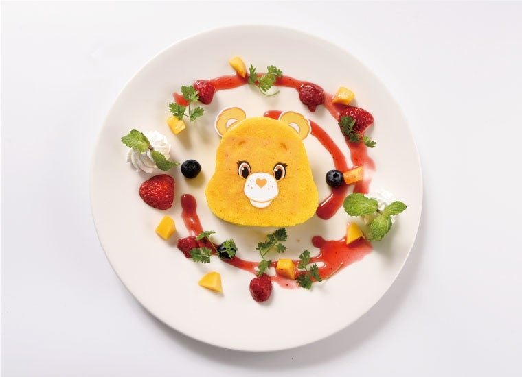 ケアベアカフェ初の単独コラボカフェが原宿に限定オープン　カラフルな色使いがフォトジェニック