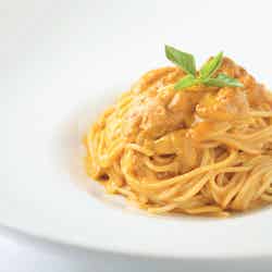 たっぷり北海道産生ウニとクリームソースのスパゲティ/画像提供:イデア