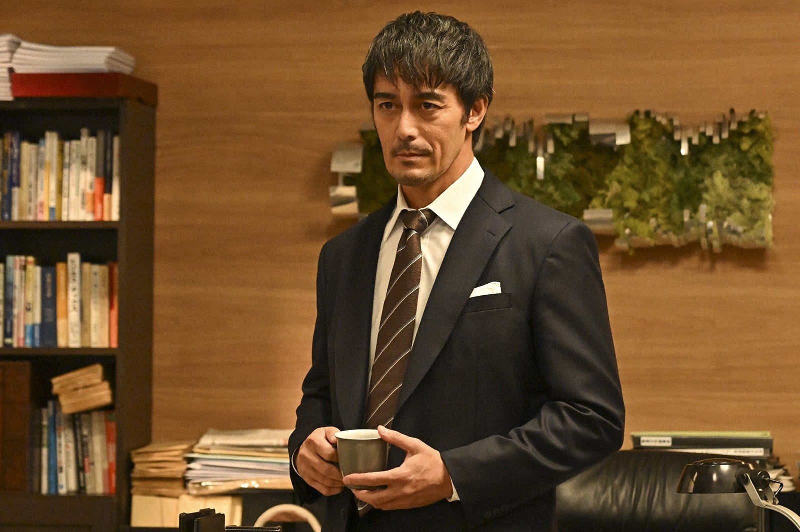 阿部寛「キャスター」第6話（C）TBS