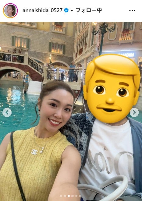 石田安奈 Instagramより