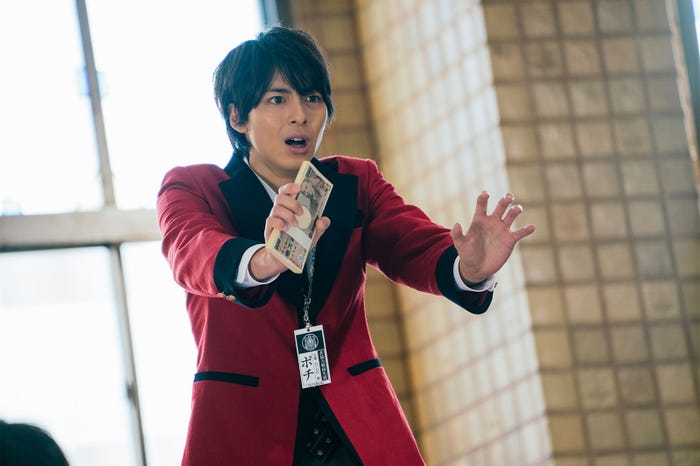 高杉真宙/ドラマ『賭ケグルイ』第2話より(C)河本ほむら・尚村透/SQUARE ENIX・ドラマ「賭ケグルイ」製作委員会・MBS