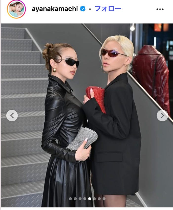 中町綾Instagramより