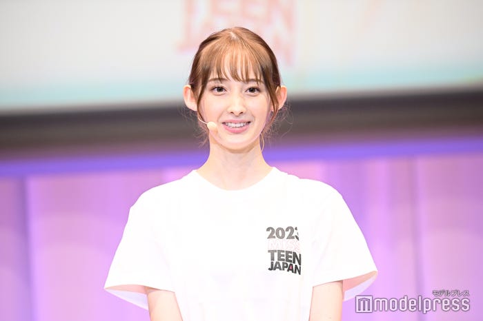 フェアバーン菜那さん「2023ミス・ティーン・ジャパン」の様子 (C)モデルプレス