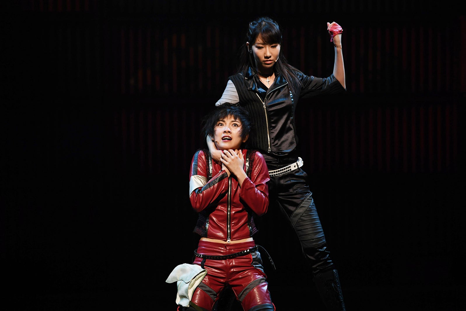 舞台「マジすか学園～Lost In The SuperMarket～」公開ゲネプロより（C）AKS