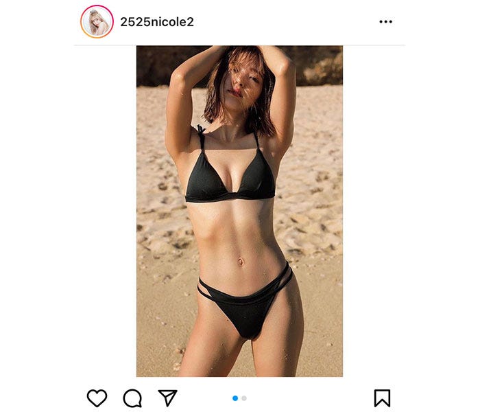 画像1 1 藤田ニコル 腹筋 ヘルシー美ボディに惹かれるビキニショット 今見てもとっても素敵な写真集 モデルプレス