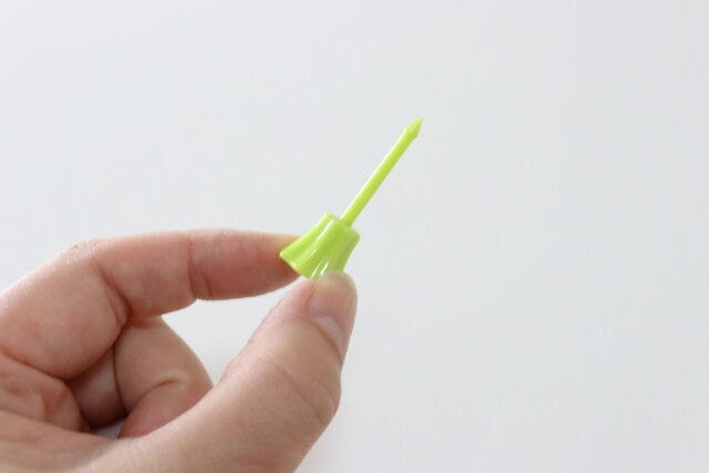 セリアのやじるしになったデコレーションピックス