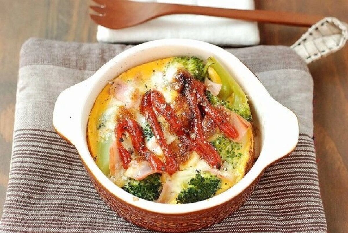 ブロッコリーのキッシュ風 ブロッコリーのキッシュ風