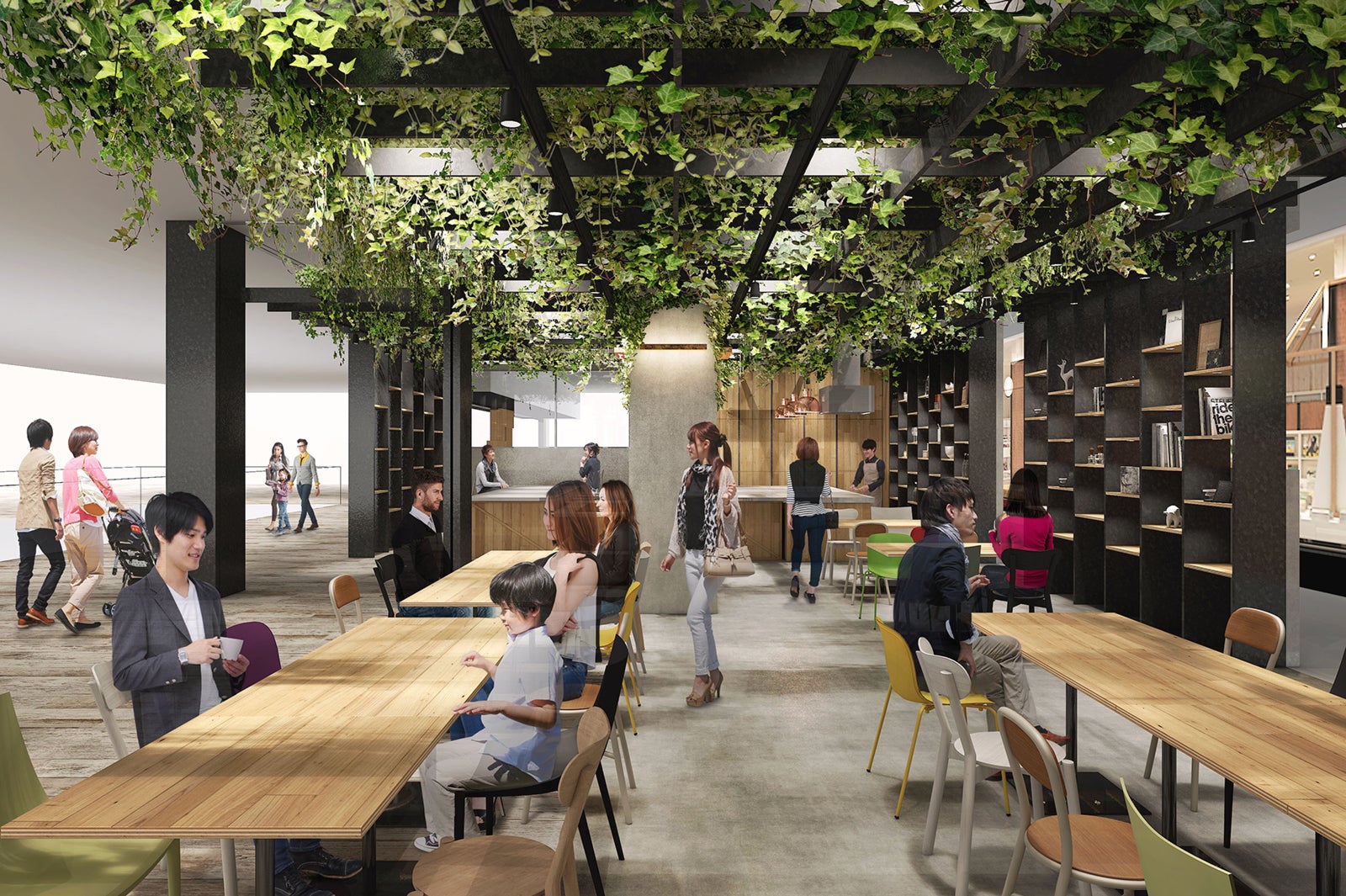 Shonan Tree House 内装イメージ／画像提供：三井不動産