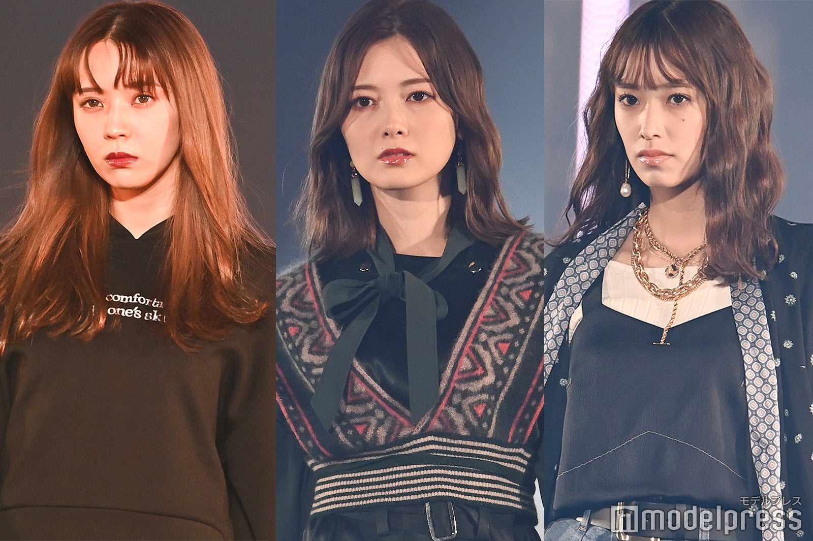 小林由依、白石麻衣、佐々木久美（C）モデルプレス