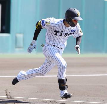 阪神育成・山崎 来季こそ足で魅せる 今季36試合わずか3盗塁 悔い残る1年「何とか取り返す」