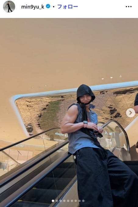 ミンギュInstagramより