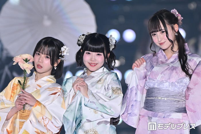 あいす、虹羽みに、若葉のあ(C)モデルプレス