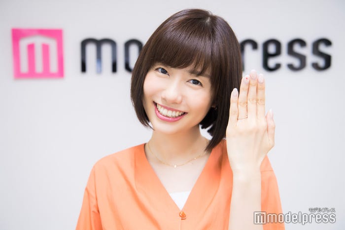 山崎夕貴アナウンサー(C)モデルプレス