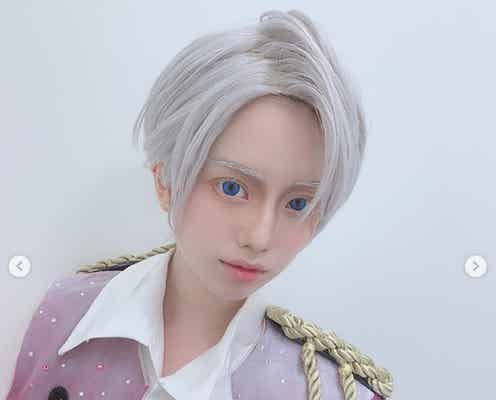 弘中綾香アナ、初の男装コスプレに反響「めっちゃイケメン」「別人みたい」