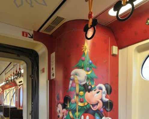ディズニーXmasモノレールが期間限定運行