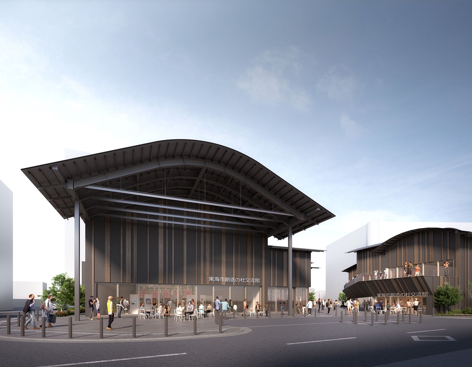東海市創造の杜交流館_外観（C）2024 MIRRORLIAR FILMS PROJECT