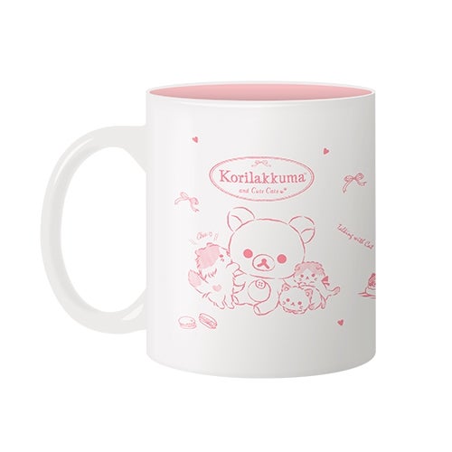 コリラックマカフェ限定マグカップ1,500円（税抜）（C）SAN-X CO., LTD. ALL RIGHTS RESERVED.
