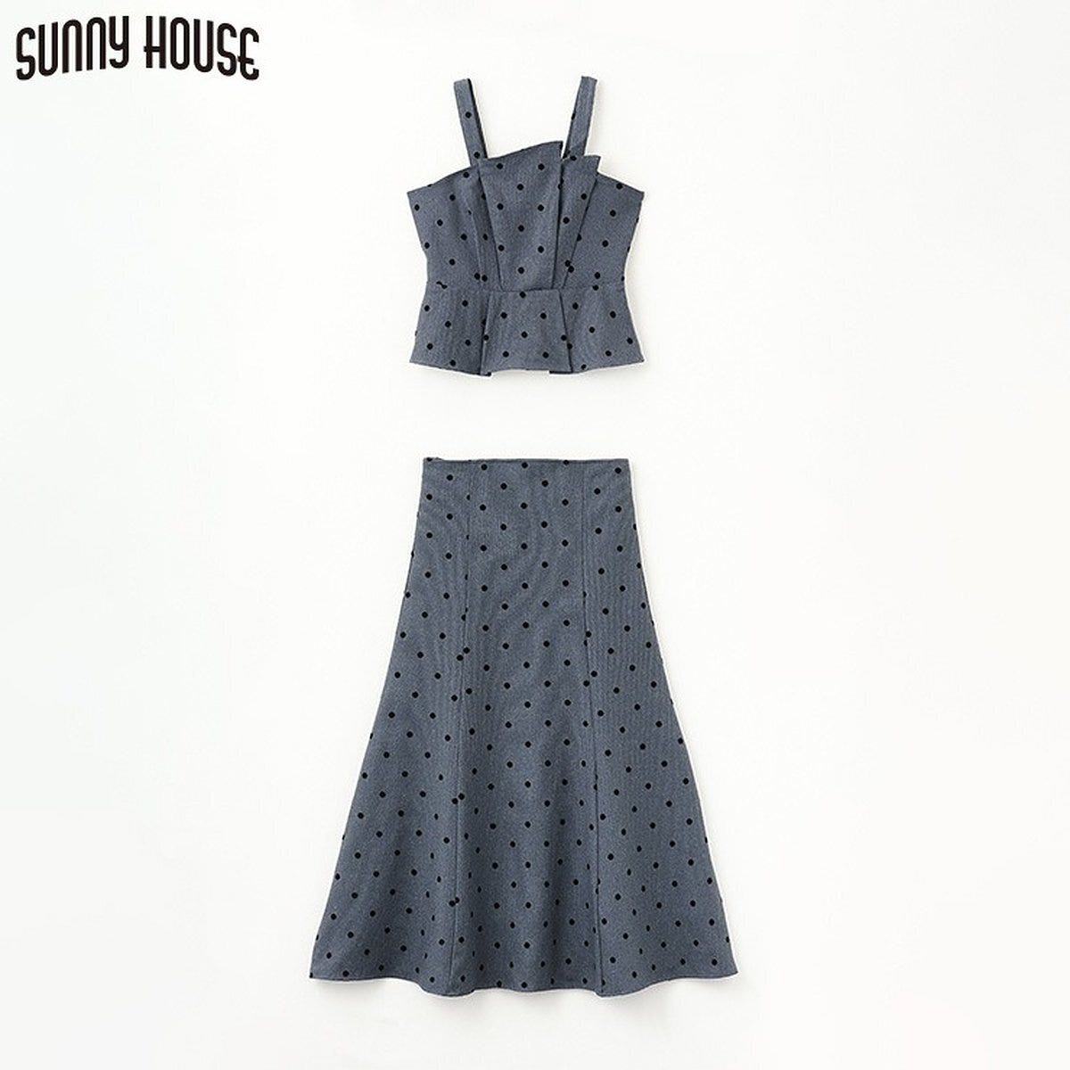 しまむらのビスチェ＆スカート（SUNNY