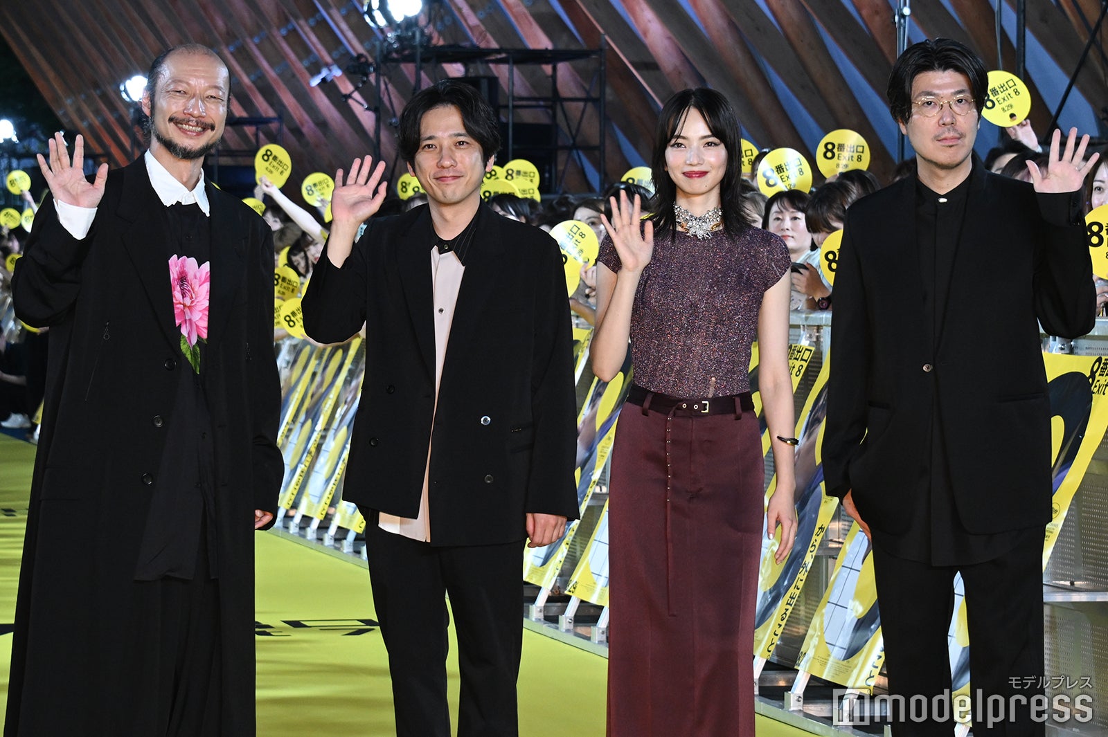 河内大和、二宮和也、小松菜奈、川村元気監督（C）モデルプレス