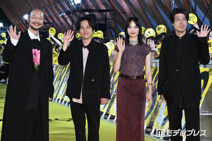 河内大和、二宮和也、小松菜奈、川村元気監督(C)モデルプレス