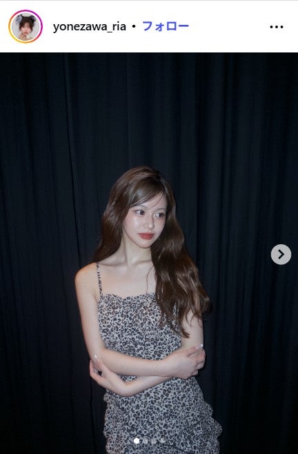 米澤りあInstagramより