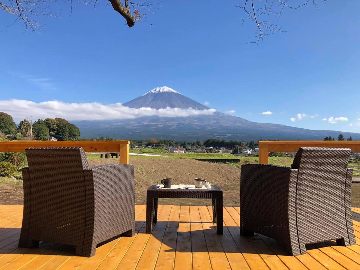 静岡「マウントフジ里山バケーション」富士山眺める絶景グランピング&エコツアー施設
