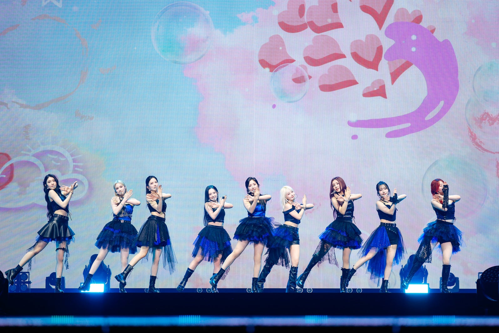 Kep1er「Kep1er JAPAN CONCERT 2024＜Kep1going＞」撮影：上山陽介／木村泰之