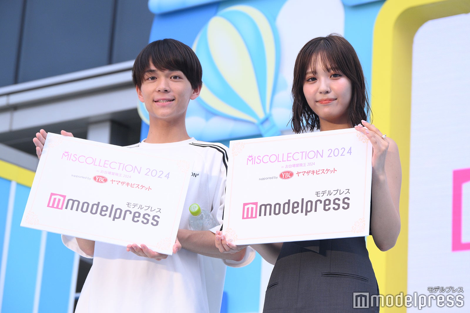 平林翼さん、園村留加さん（C）モデルプレス