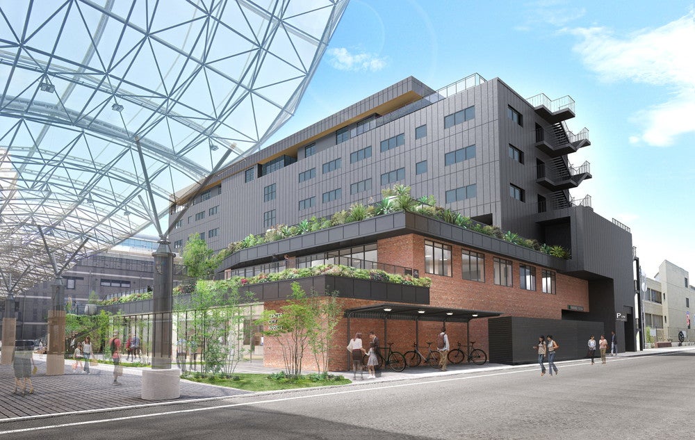 宮崎にホテル・飲食の複合施設「テラスタ」ご当地の漆や和紙を使用“クラフトルーム”も