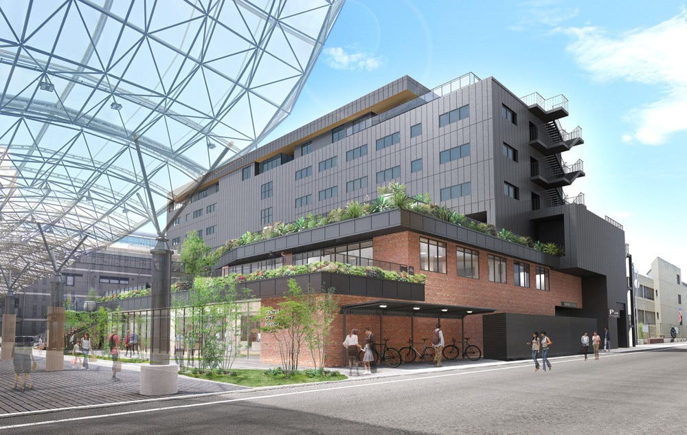 宮崎にホテル・飲食の複合施設「テラスタ」ご当地の漆や和紙を使用“クラフトルーム”も