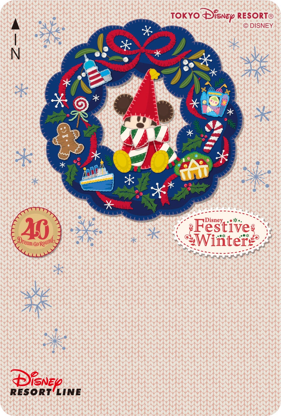 フリーきっぷ（C）Disney