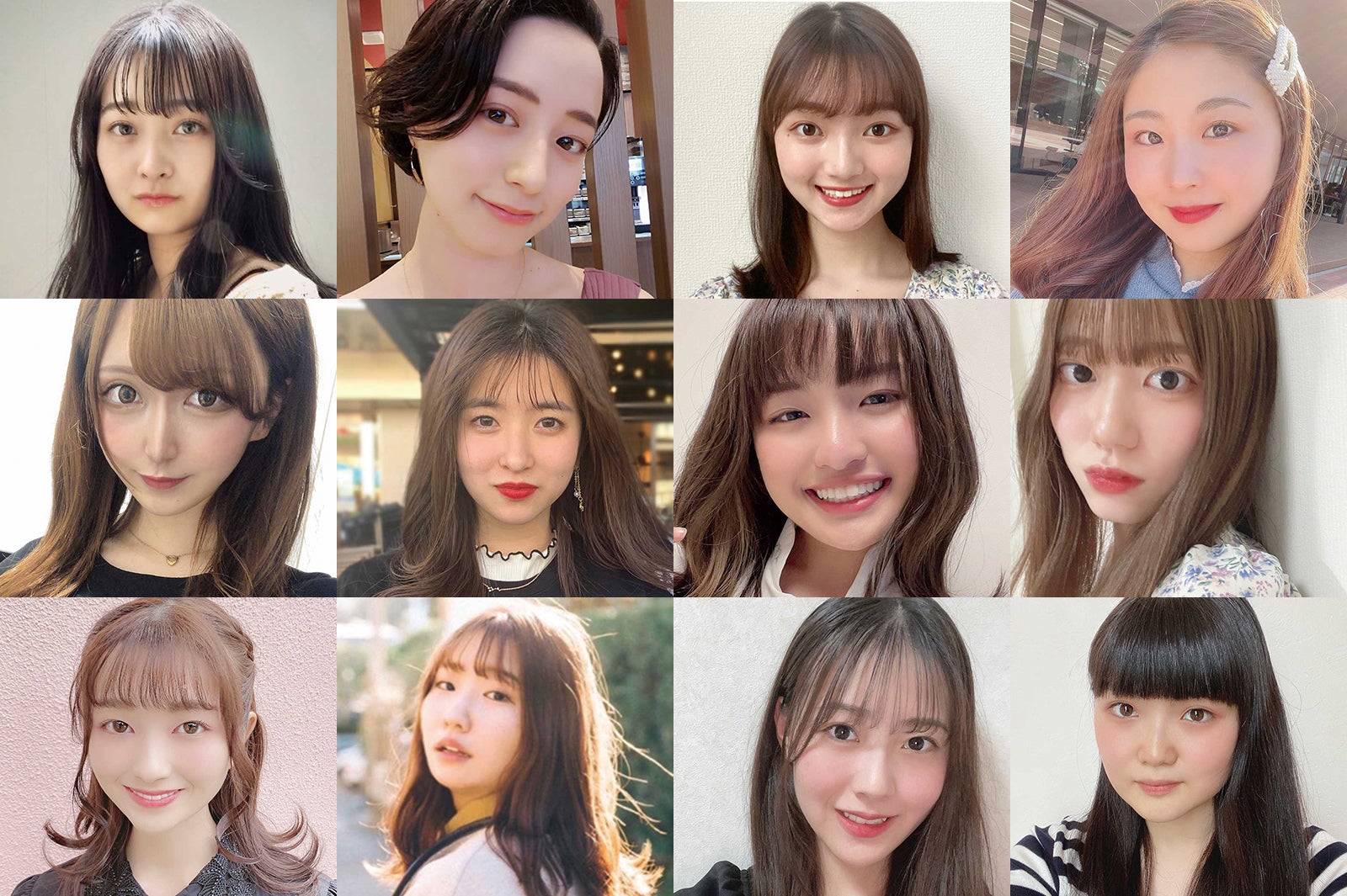 “日本一可愛い新入生”を決める「FRESH CAMPUS CONTEST 2021」Cブロックエントリー通過者発表